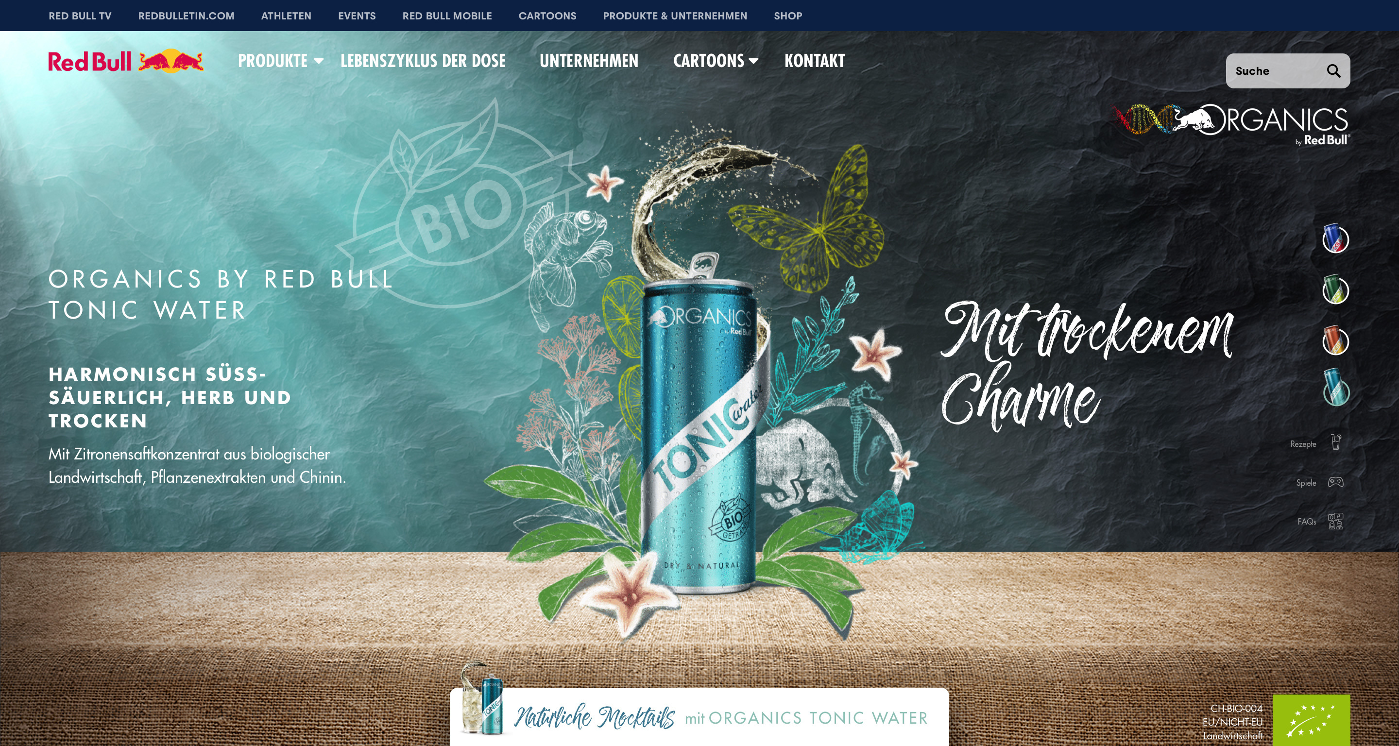 Organics Desktop Tonic Water